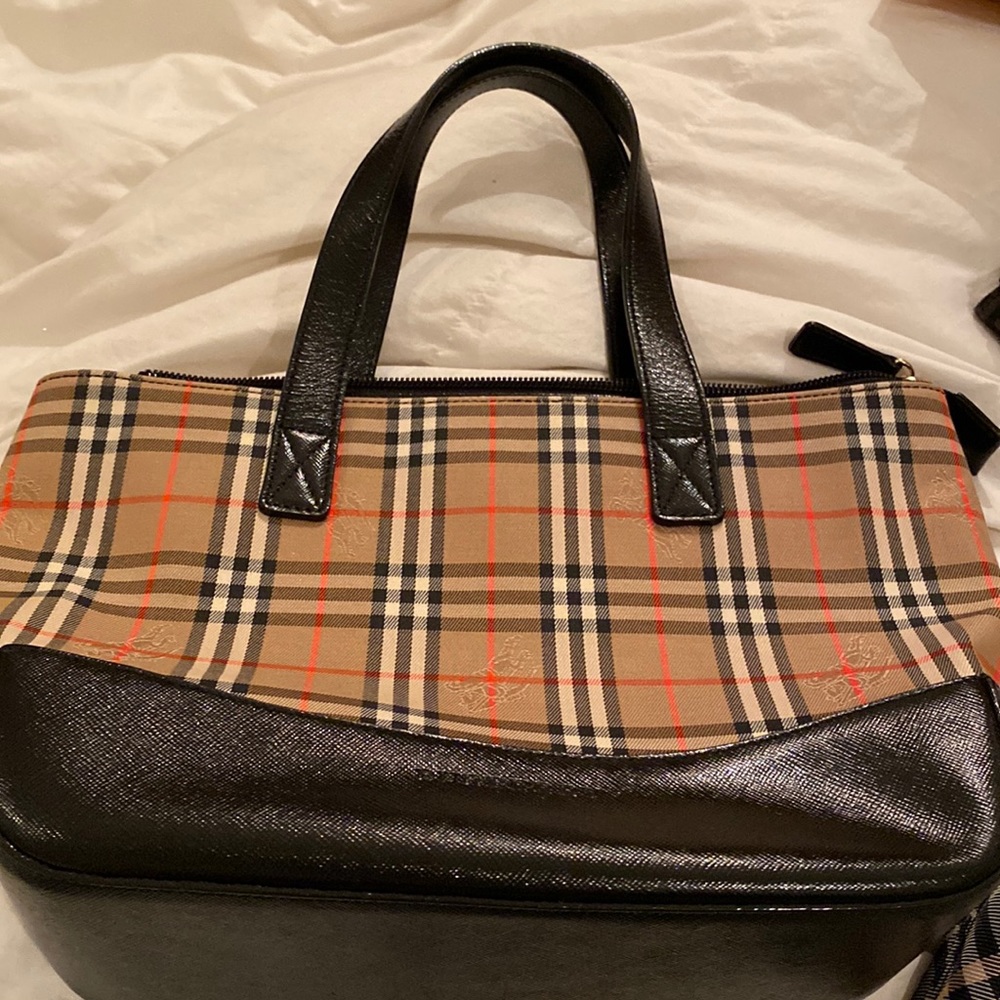 Burberry handbag small tote